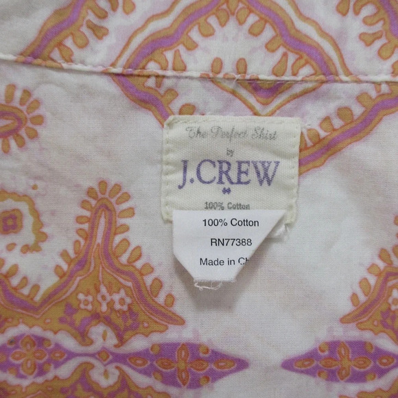 J. CREW Factory Button Down Shirt Size Small - Picture 7 of 8